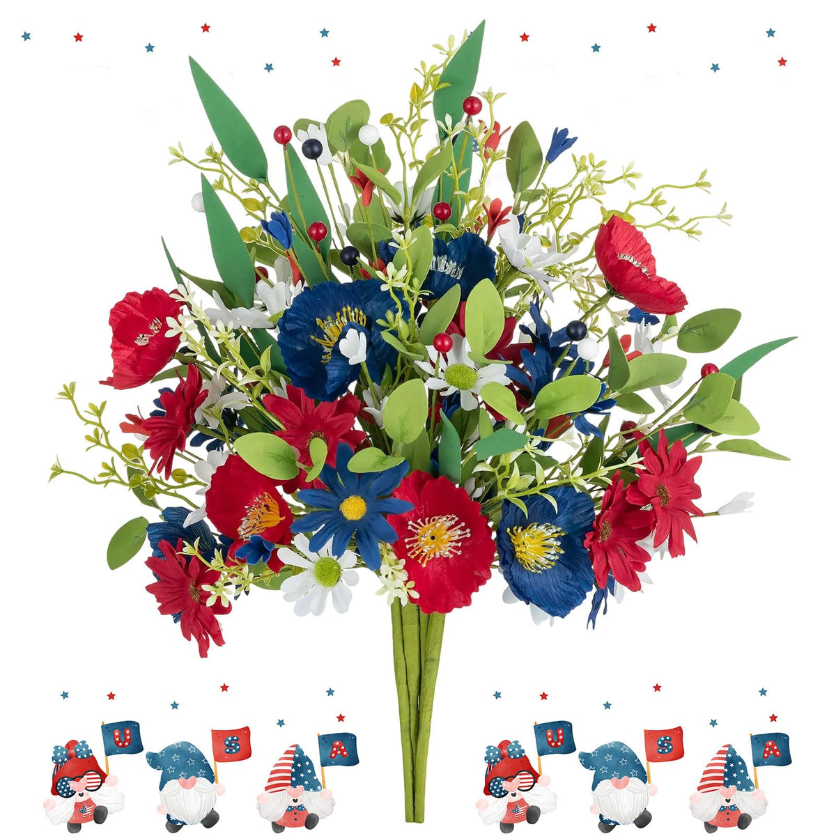 BLOSMON Memorial Day summer table decoration ready to style