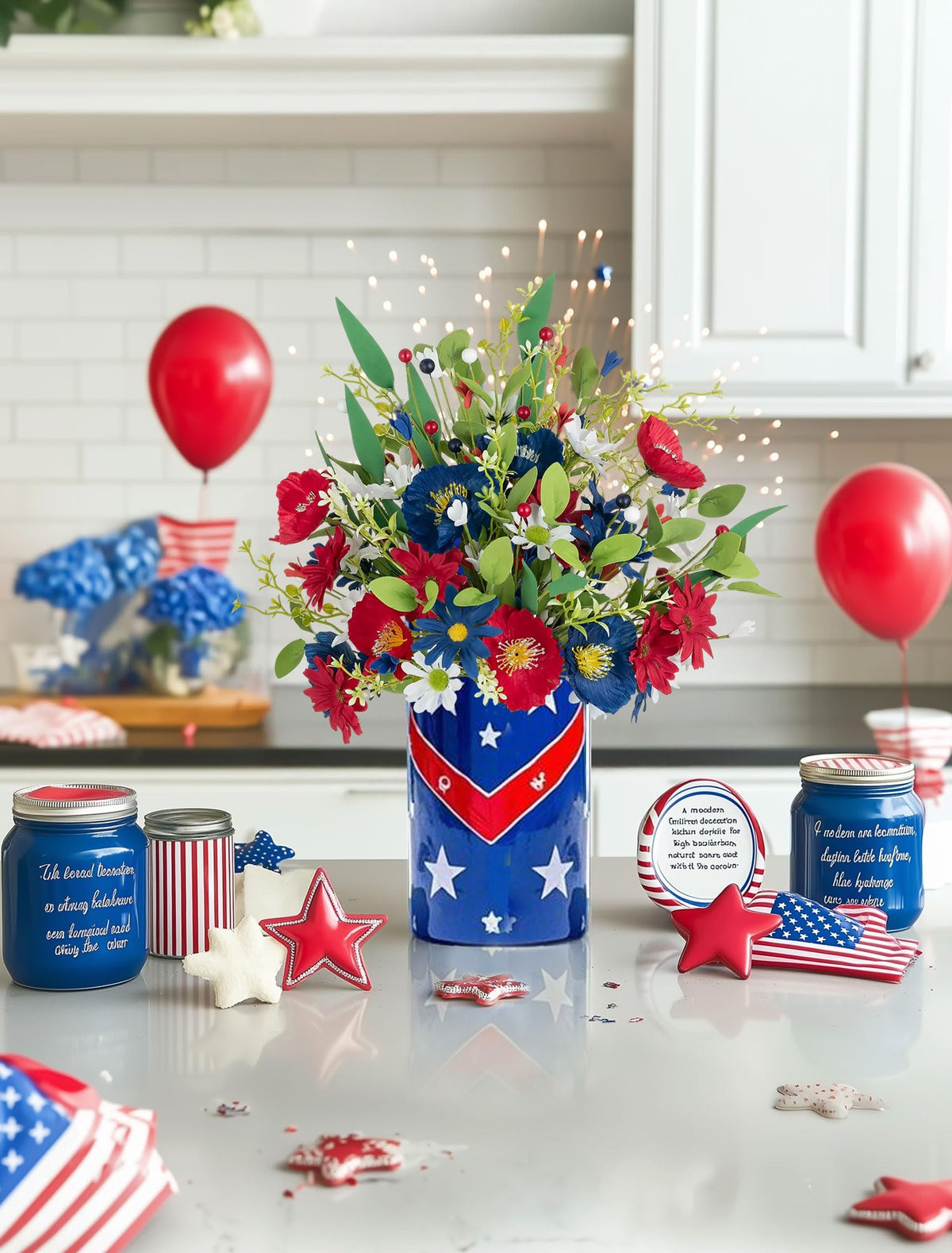 BLOSMON USA 250th anniversary decor idea for celebrations