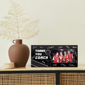 Blosssound coach frame package includes pen for signing