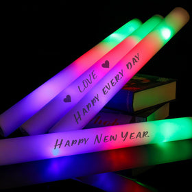 Bulk Blu7ive foam glow sticks ready for party favors and gifts