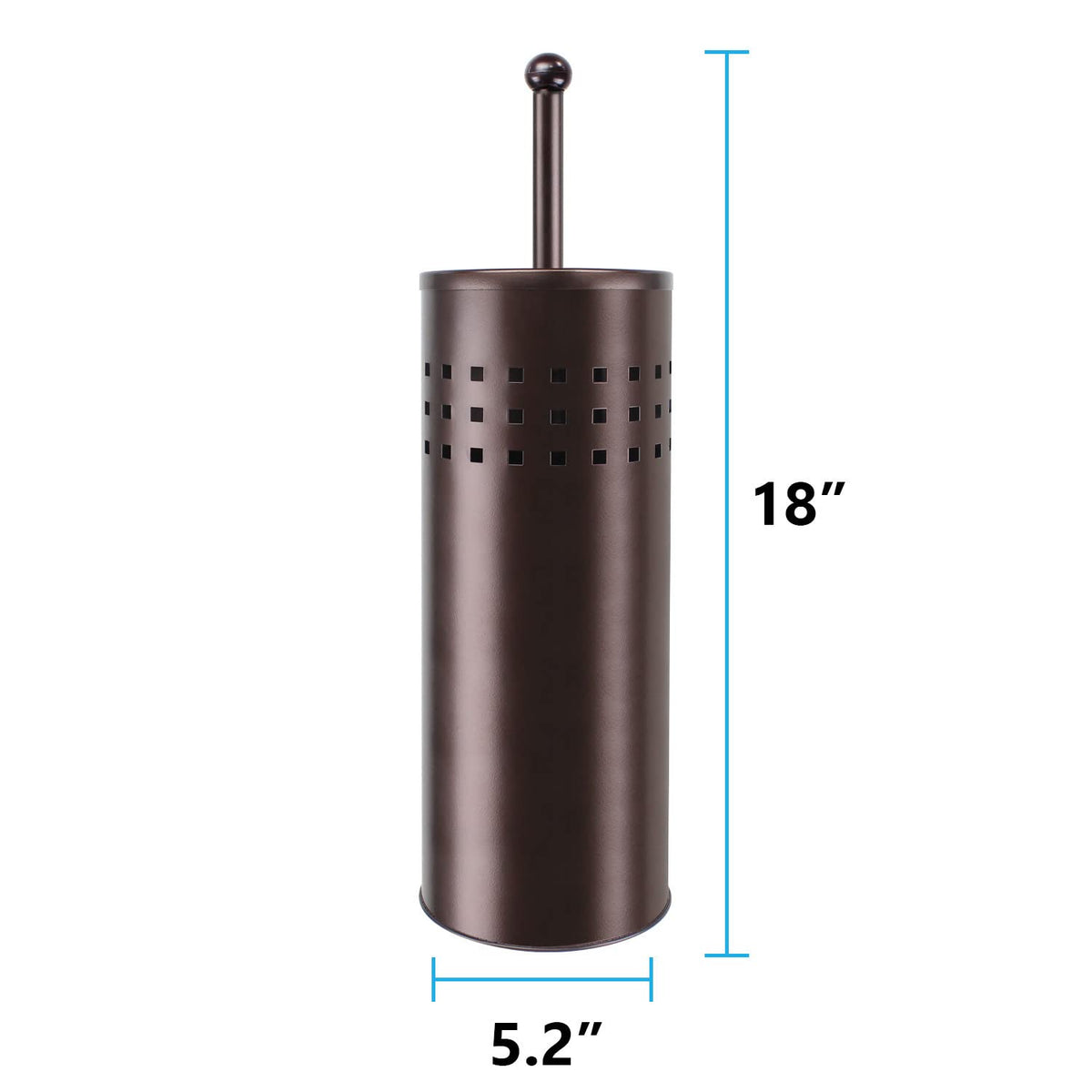 Blue Donuts bronze plunger design adds elegant style and reliable plunging.