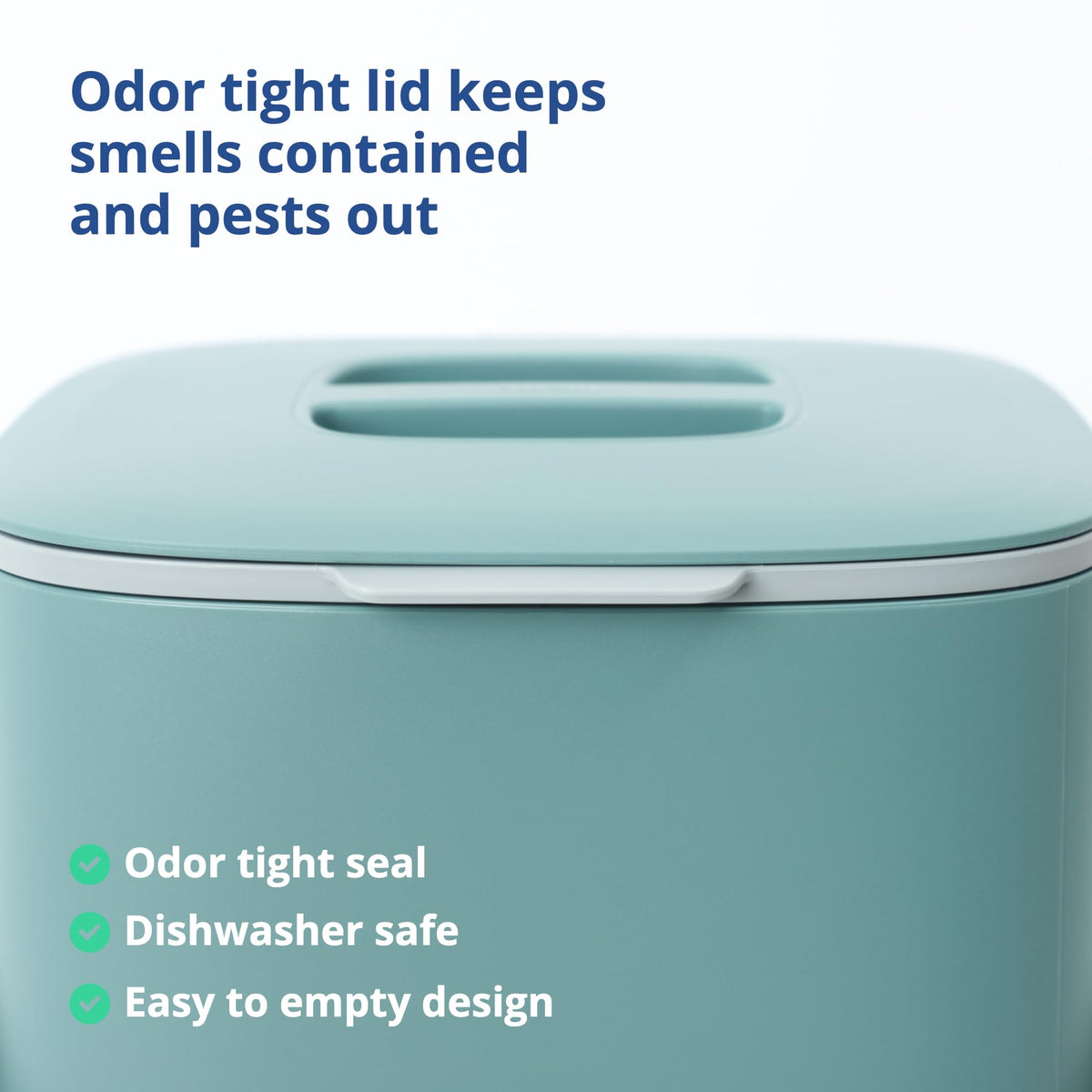 Removable inner basket simplifies dumping and washing after meals.