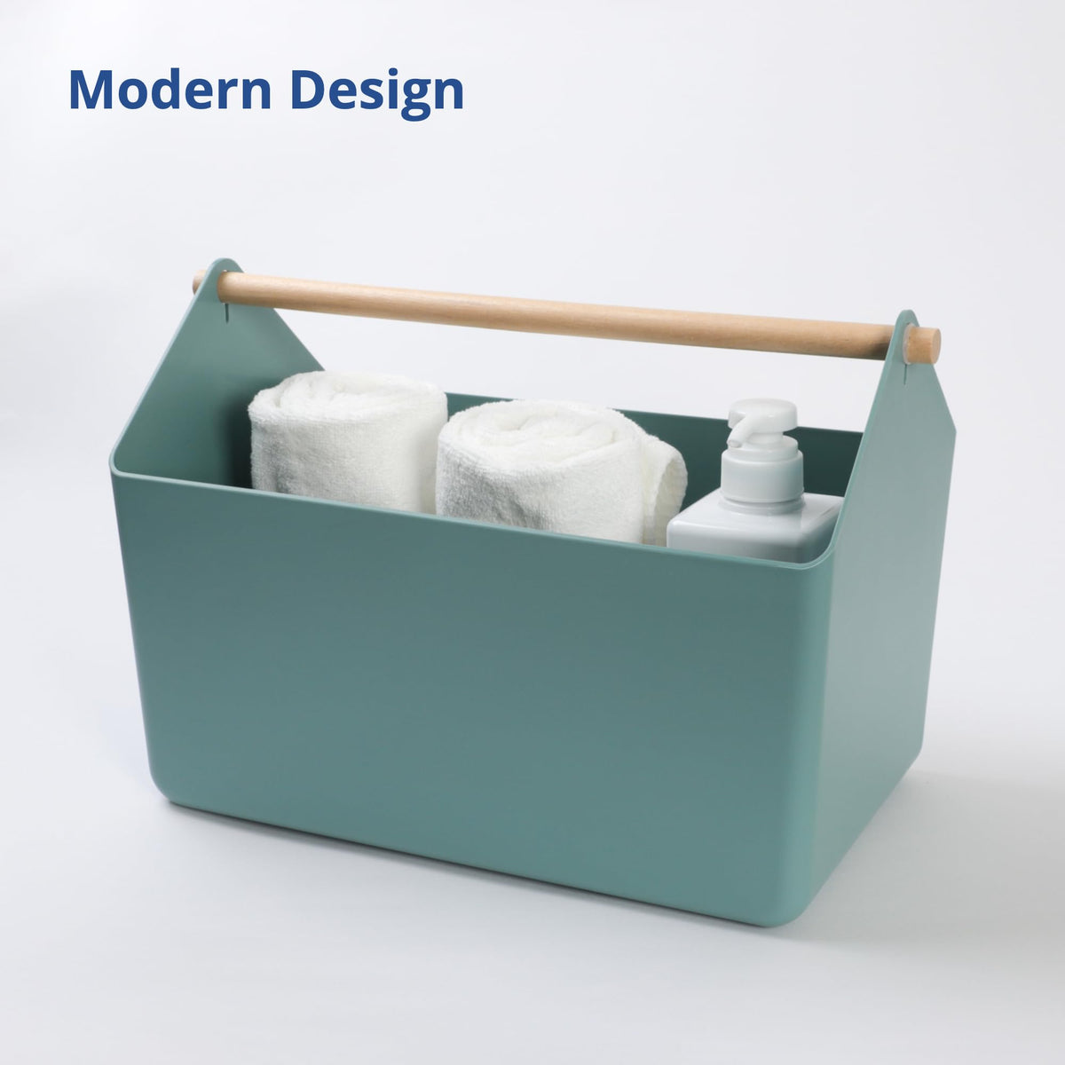BLUE GINKGO easy-clean storage basket, versatile for toys and supplies