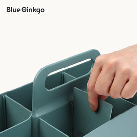 BLUE GINKGO Caddy for bathroom and makeup storage