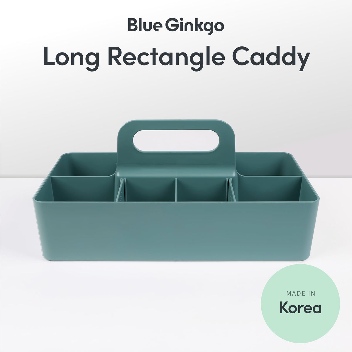 BLUE GINKGO Stackable Caddy side handle aids easy transport