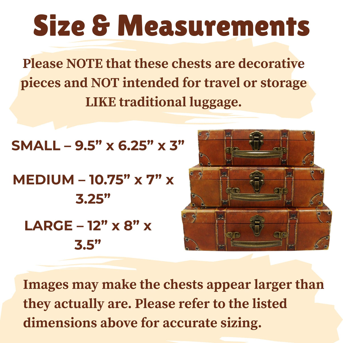 Blue Orchards stackable travel boxes, three-piece set, ideal for organized trinkets.