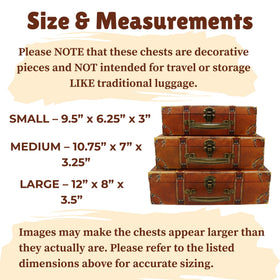 Blue Orchards stackable travel boxes, three-piece set, ideal for organized trinkets.