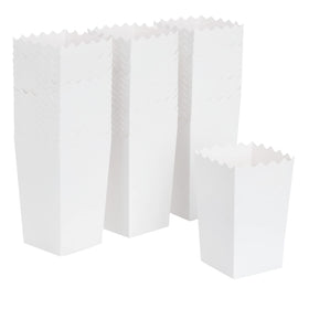 Blue Panda thick-paper construction provides sturdy snack containers.