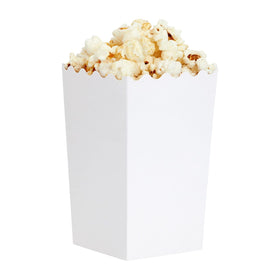 Blue Panda white display boxes enhance wedding or party tables.