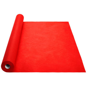 Blue Panda red carpet runner laid out for a glamorous entry and photo-worthy moment.