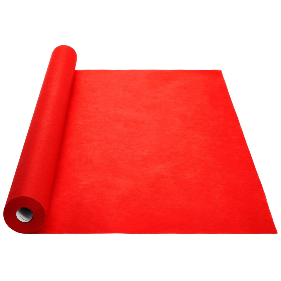 Blue Panda red carpet runner laid out for a glamorous entry and photo-worthy moment.