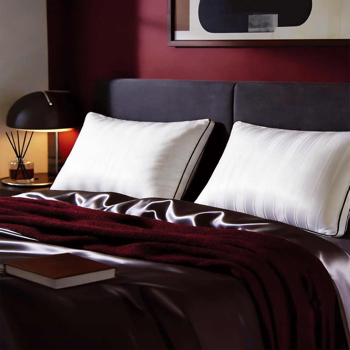 Blue Ridge queen-size pillow fits standard beds with cloud-like volume