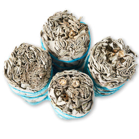 Blue River Sage white sage smudge stick bundle for house cleansing and energy refresh.