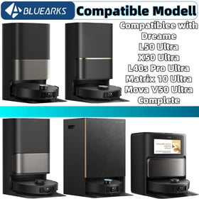 Bluearks HEPA filter for X50 Ultra kit captures up to 99% of dust for cleaner floors.