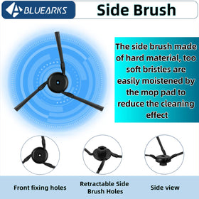 Bluearks screwdriver enables quick assembly and part replacement.