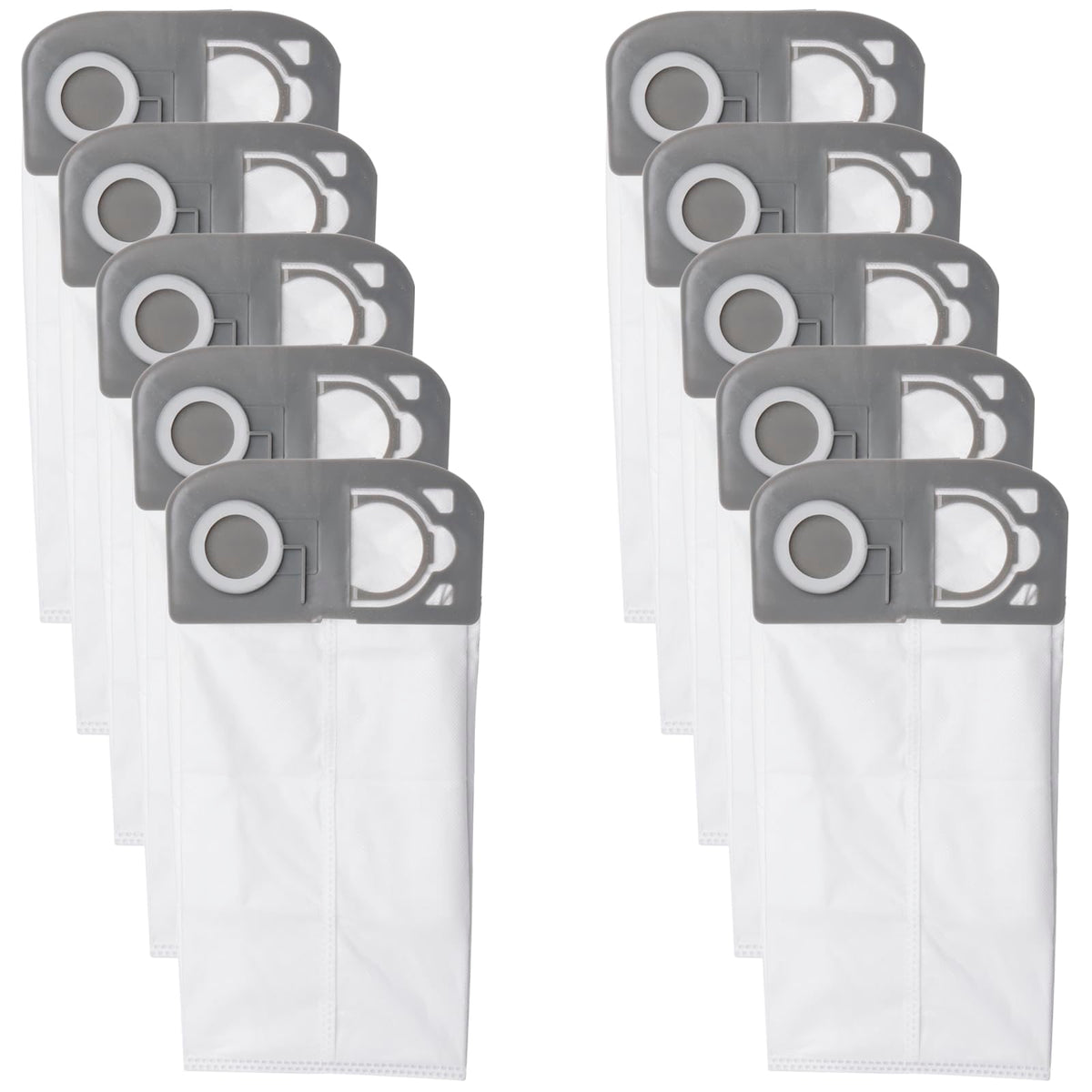 Bluearks Riccar R25 replacement bags in a 10-pack for extended use.