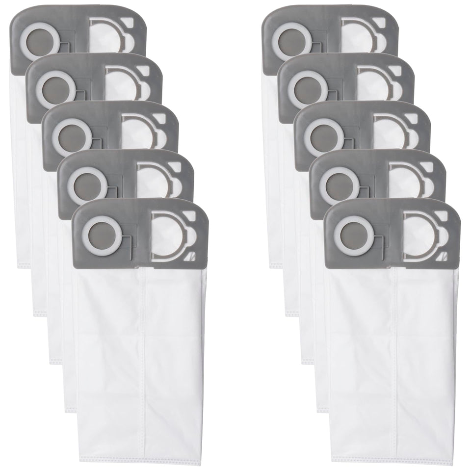 Bluearks Riccar R25 replacement bags in a 10-pack for extended use.
