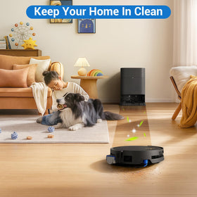 Bluevisk X9 Pro Omni cleaning brush for quick maintenance