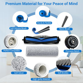 Bluevisk X9 Pro Omni HEPA filter captures fine dust and pollen