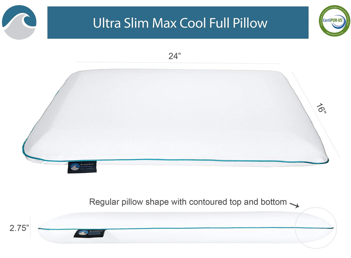 Bluewave CarbonBlue foam close-up showing gel-infused memory foam cooling