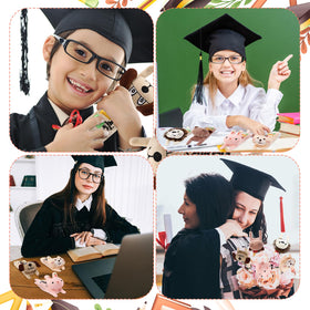 Blueweenly graduation plush bulk pack, ready for party favors.