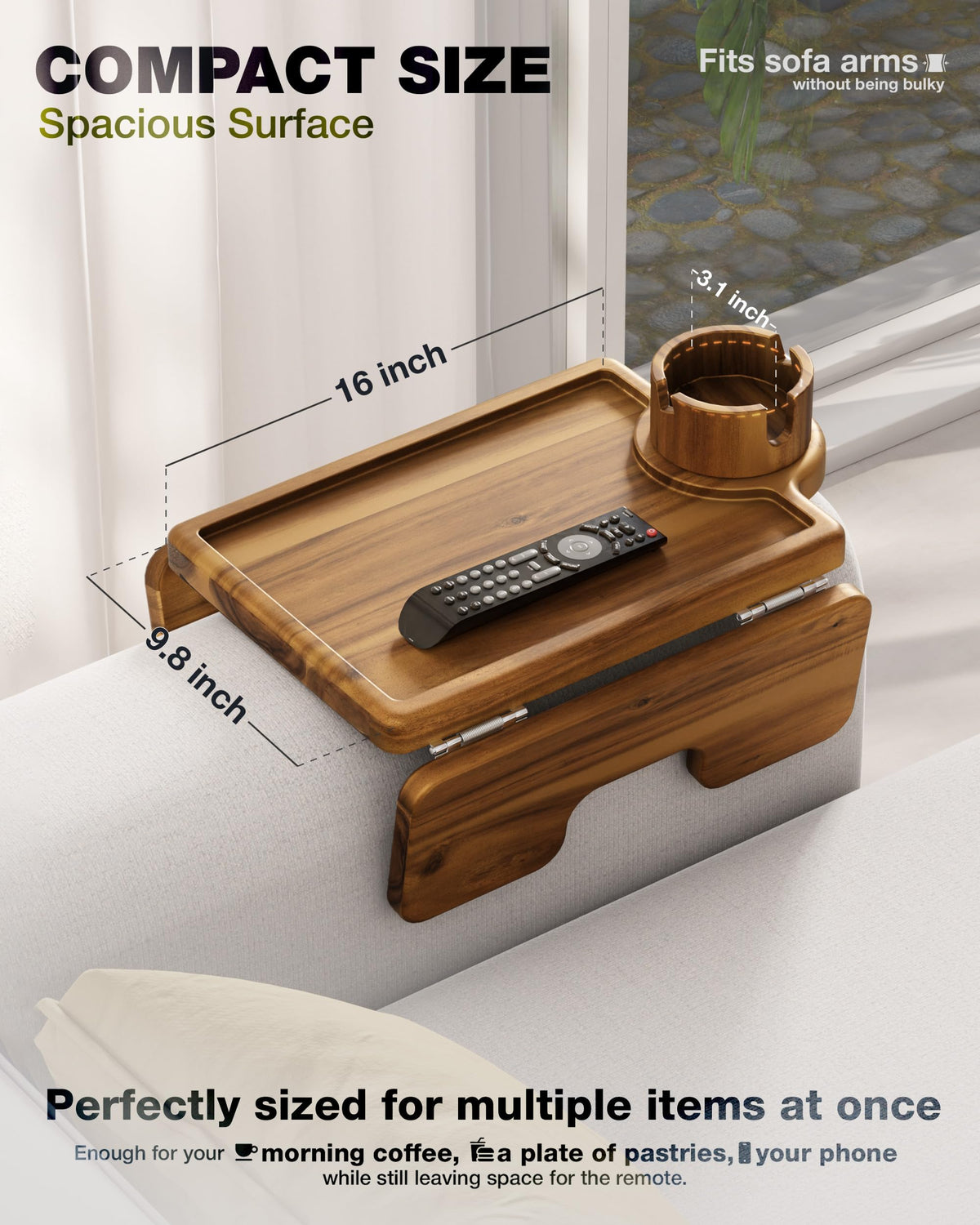 BLUEWEST detachable cup holder stand for phones or tablets