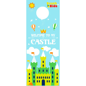 Bluey stickers and door hanger included for easy room decorating.
