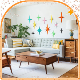 Blulu diverse sizes enable flexible layouts and balanced wall design.