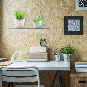 Blulu versatile wall shelves for photos and makeup display