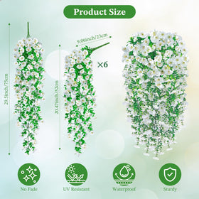 Blurap UV-resistant morning glory outdoor flowers stay vibrant under sun and rain.