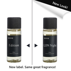 BNVVT Hotel Collection My Way bottle close-up shows woody sophistication.