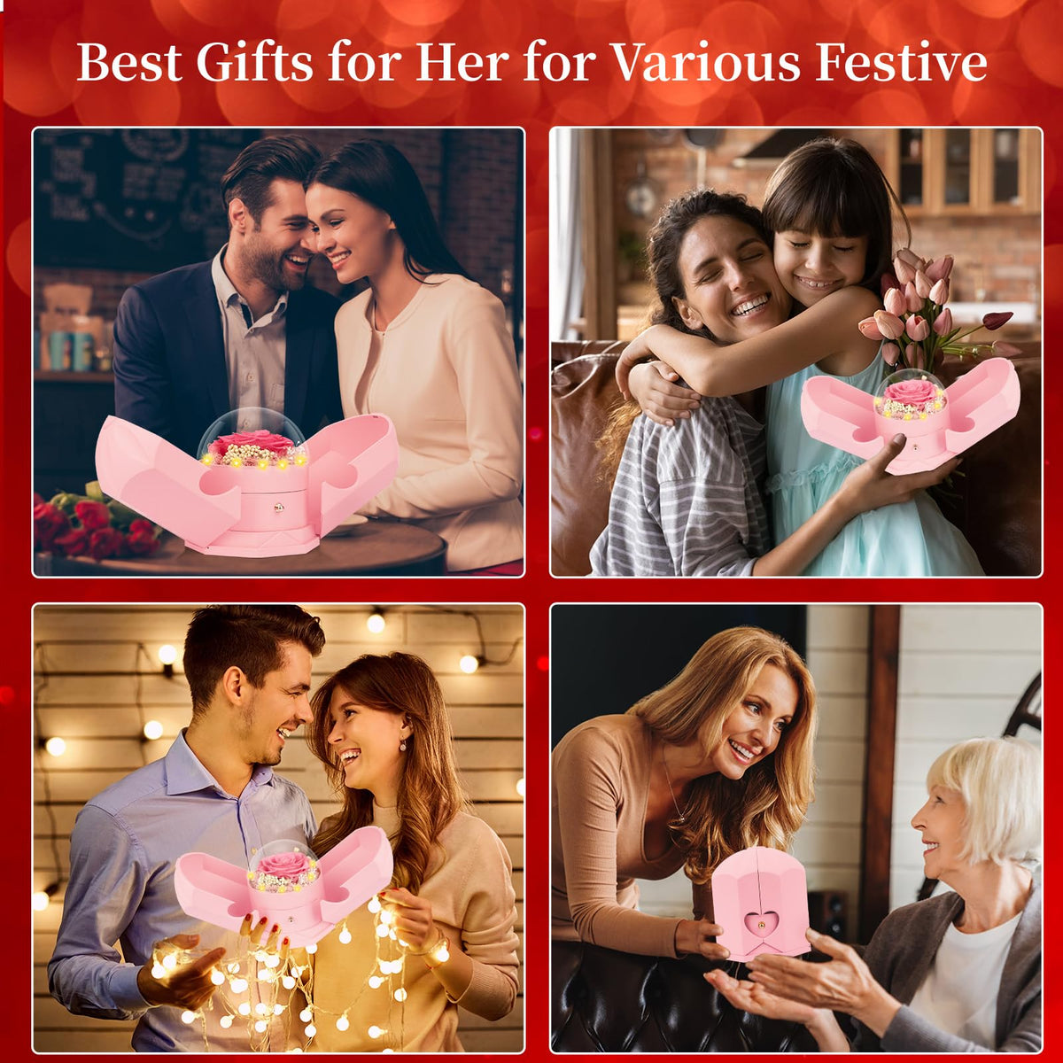 BNWXOY gift box with greeting card; ready to give and personalize