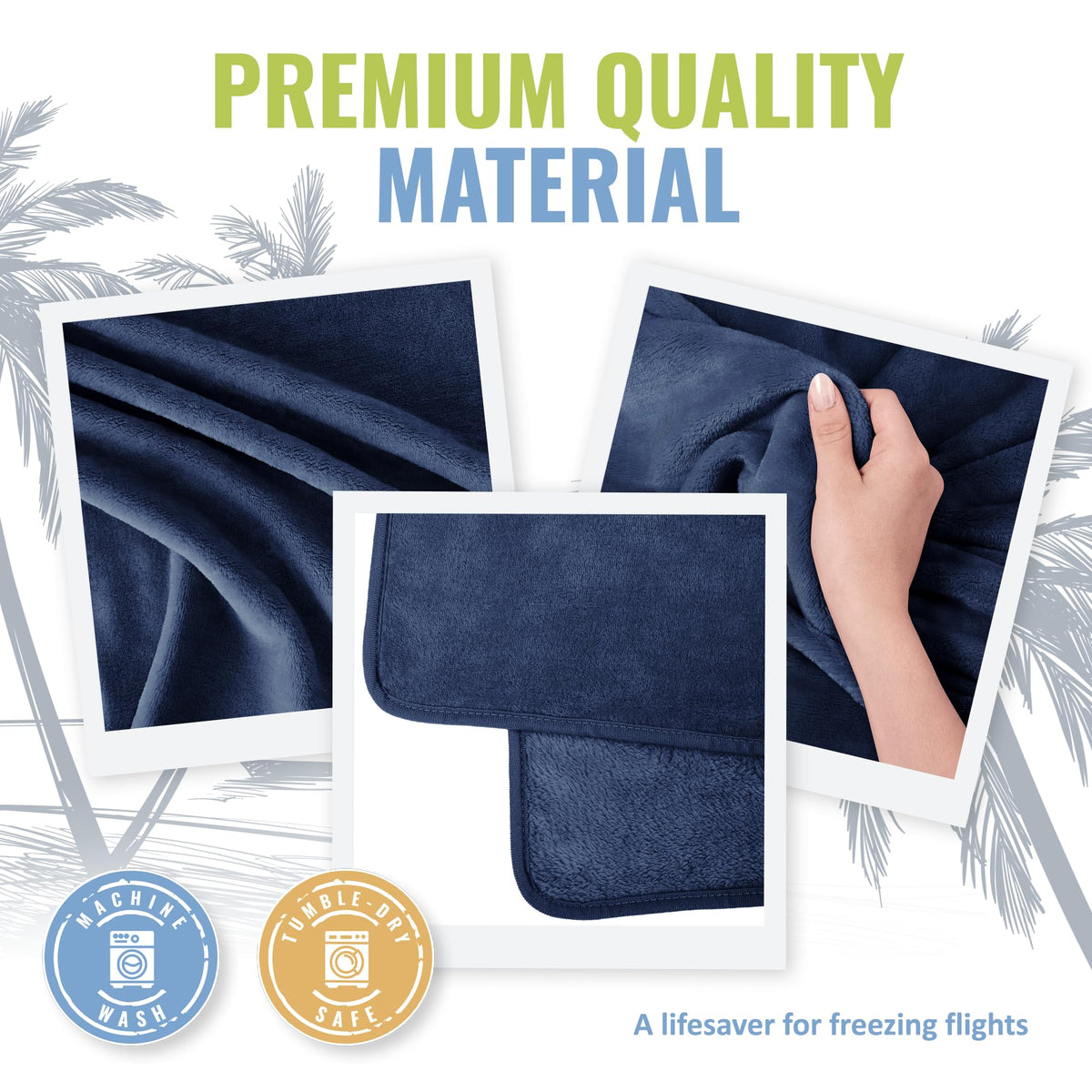 BOACAY micro plush warmth supports comfort during road trips and flights