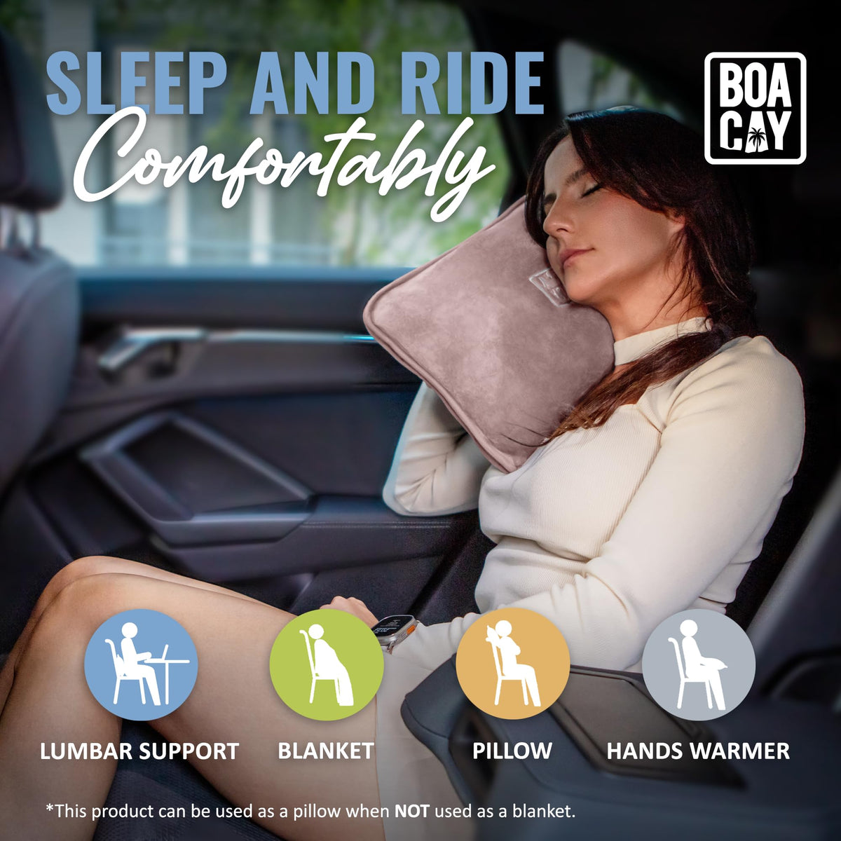 BOACAY premium microfiber texture with no shedding for lounge comfort.