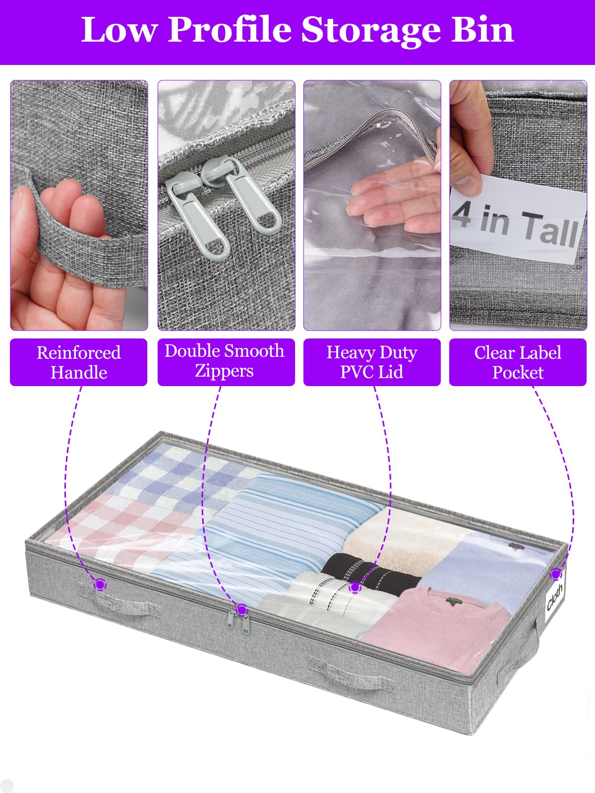 boailydi 2-pack keeps things organized and accessible.