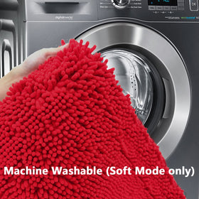 BOANKODU plush mat offers a cozy resting spot for pets near the sink.