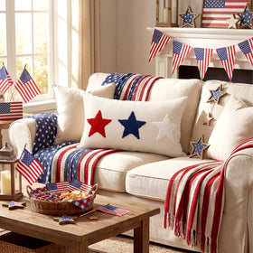 Boao patriotic decor for living room, bedroom, or office.