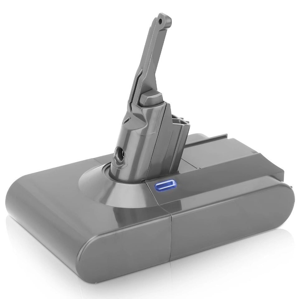 Boetpcr V8 battery with 21.6V 8000mAh for extended cordless vacuum runtime