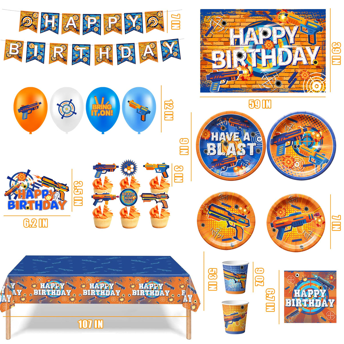 BOIUNPARTY Dart War plates two-patterns offer versatile meal presentation.
