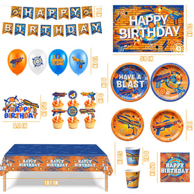BOIUNPARTY Dart War plates two-patterns offer versatile meal presentation.