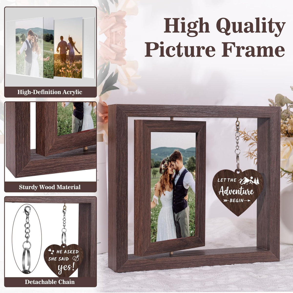 Boiveco engagement gift idea for couples to display memories.