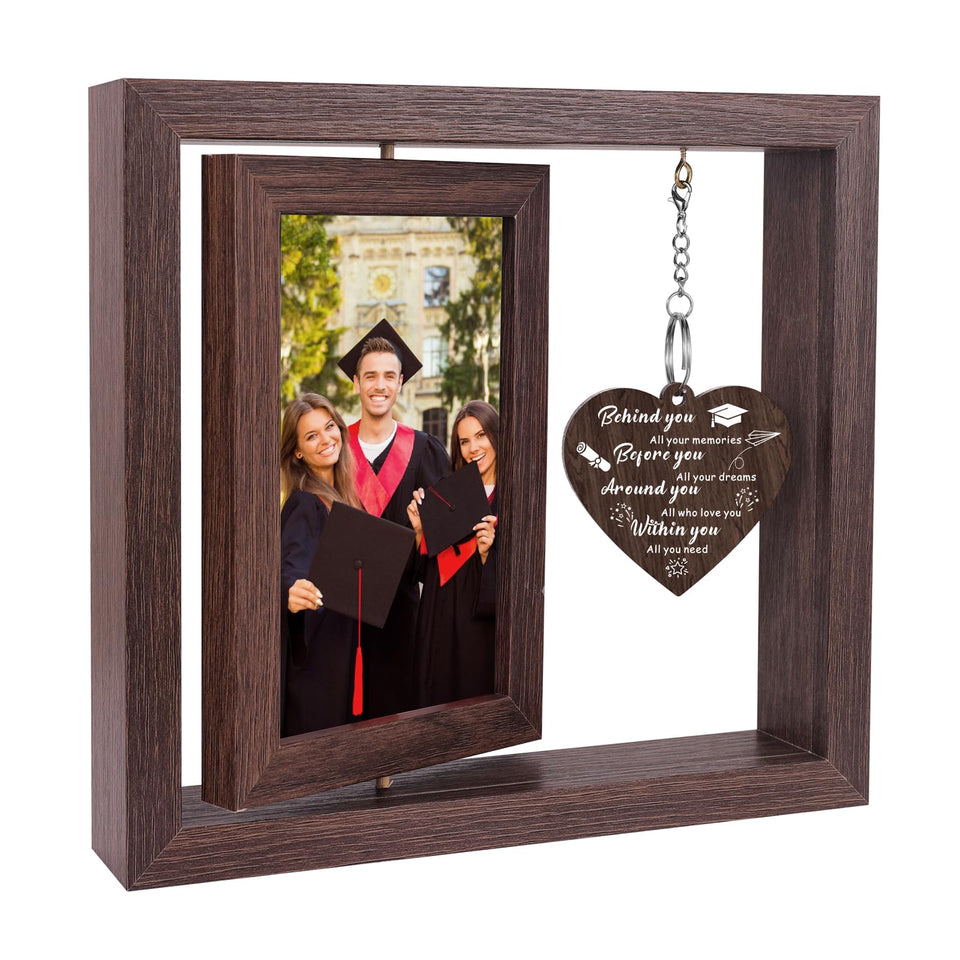 Boiveco graduation frame with dual 4x6 slots for cherished memories.
