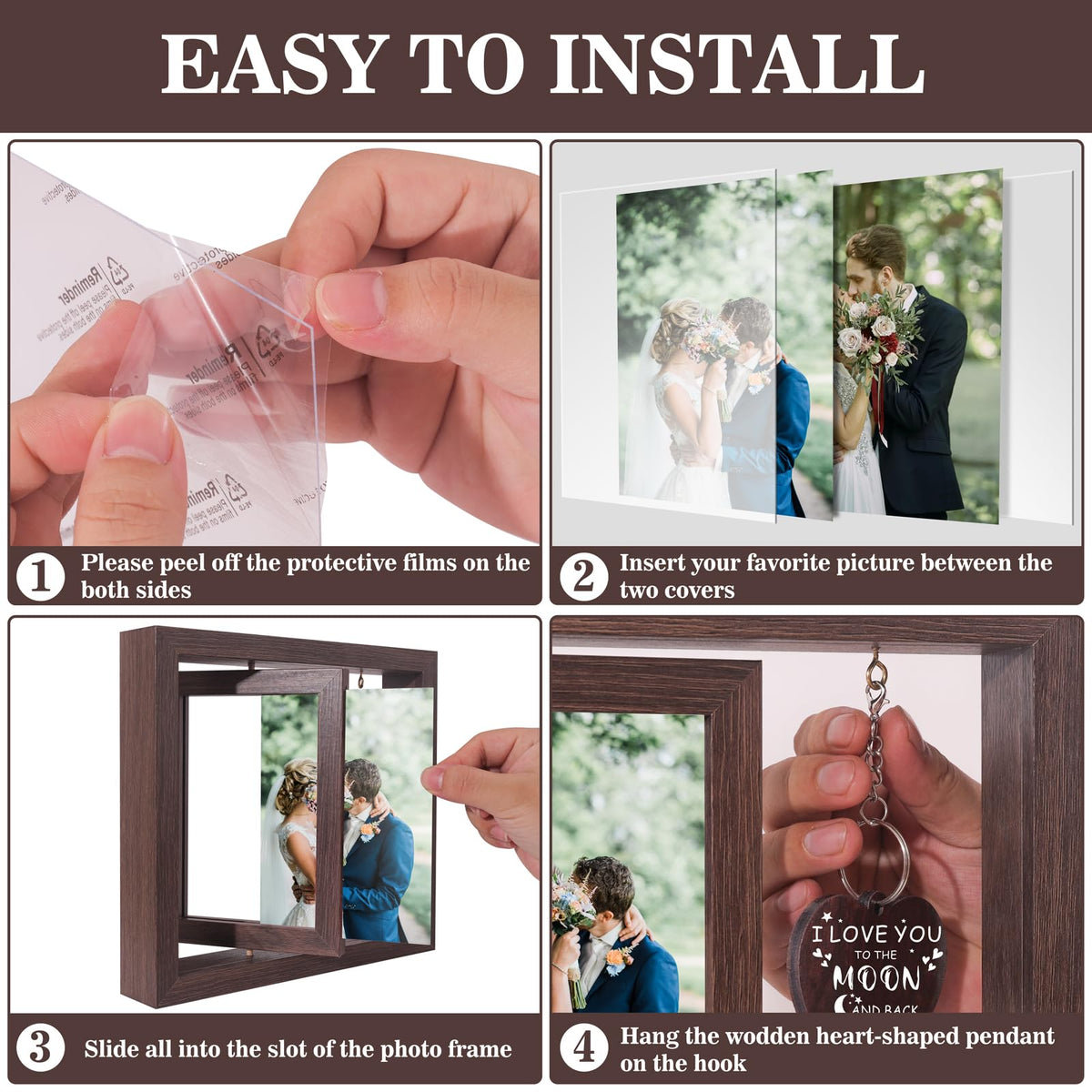 Boiveco wedding gift frame ideal for anniversaries and engagements.