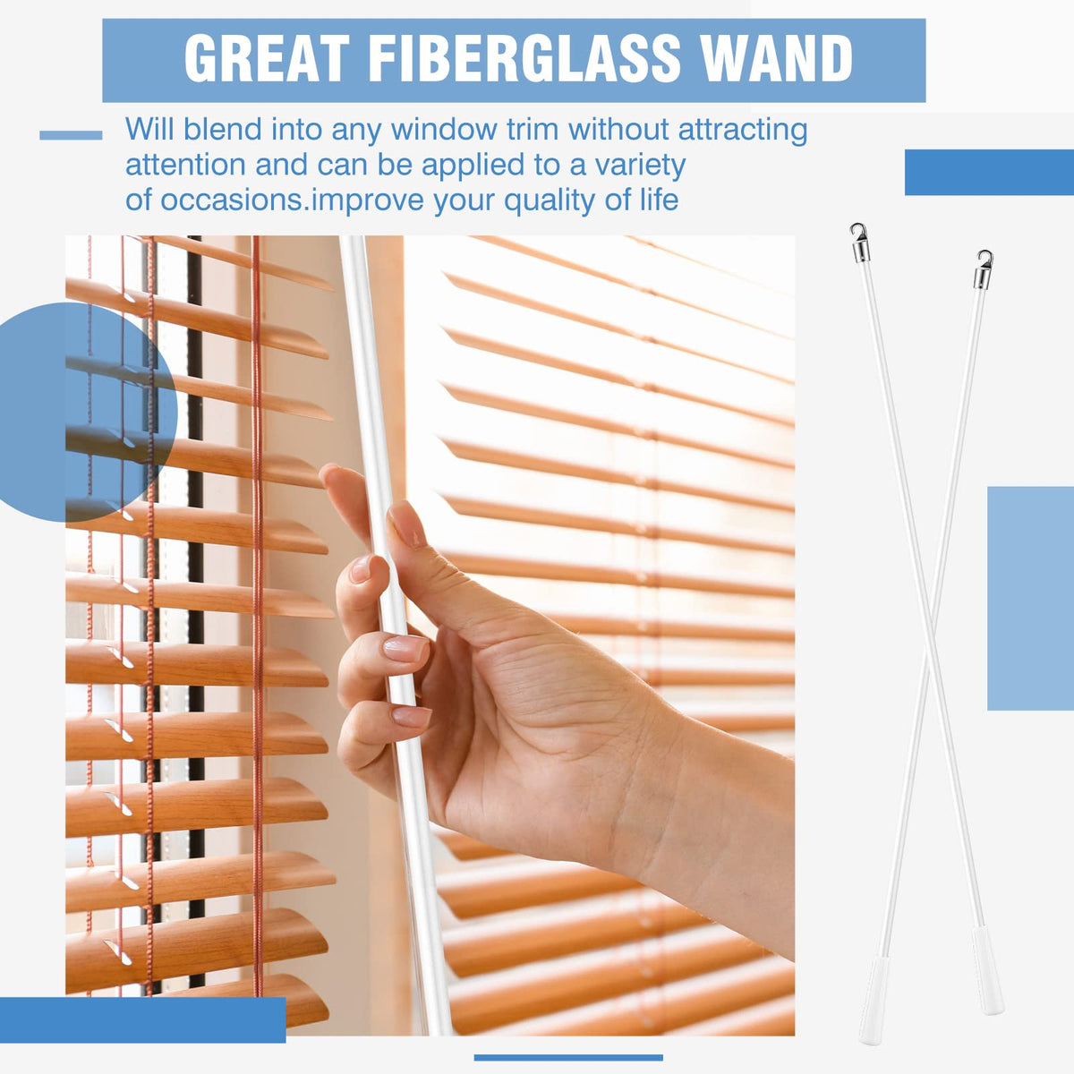 Bokon replacement kit supports a wide range of blinds