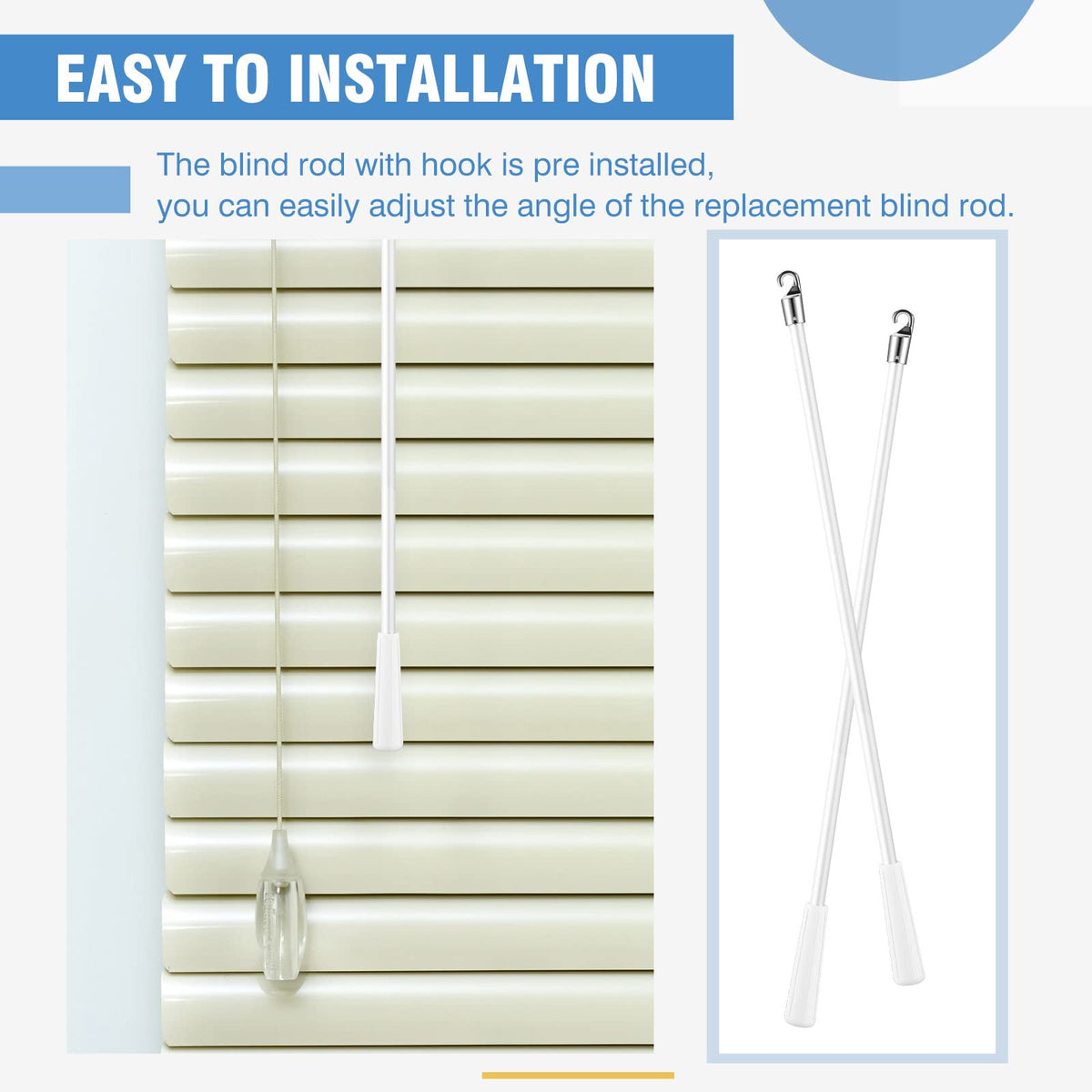 Bokon wand tip with a 0.1 inch slit to hook securely