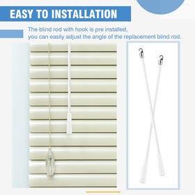 Bokon wand tip with a 0.1 inch slit to hook securely