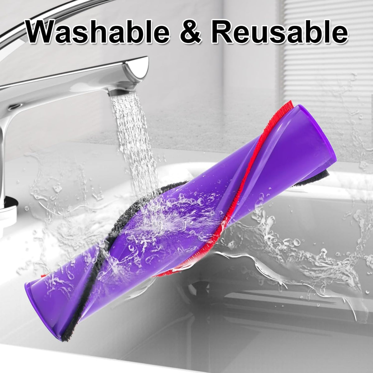 Bolan-Tech washable, reusable roller for long-term use.