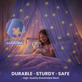 Bollepo flame-retardant polyester fabric provides safe, breathable coverage