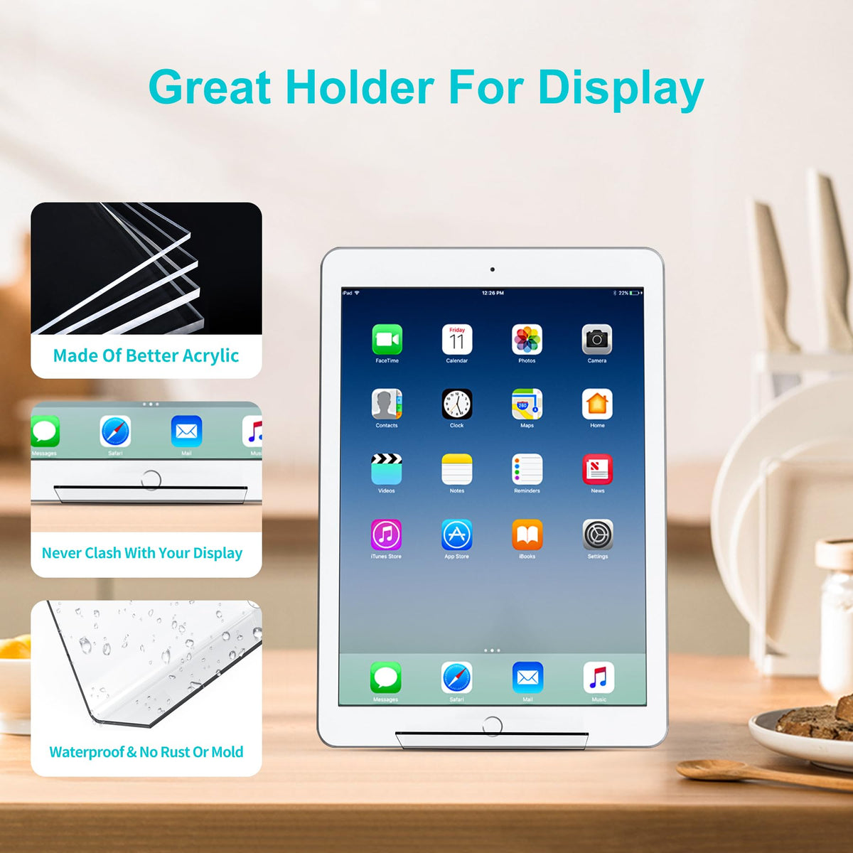 Boloyo versatile display easel for CDs, pictures, and more