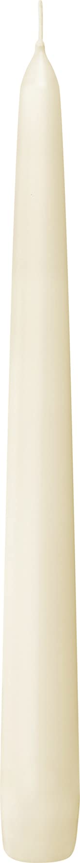 Bolsius 10-inch Ivory taper pack of 30 candles for events